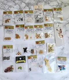 ハンドメイドアクセサリー用パーツまとめ売り