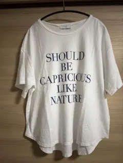 SLOBE IENAニュアンスロゴTシャツのサムネイル