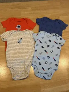 ベビーロンパース ボディスーツ4点セット