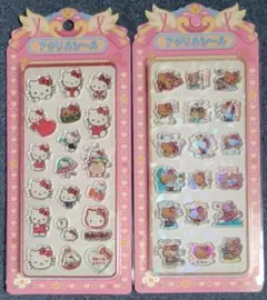 アクリルシール ハローキティ 2枚セット