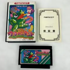 【ファミコン用ソフト】ワギャンランド　保証書・元箱付　動作確認済み
