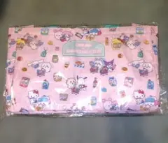 ちいかわ×サンリオキャラクターズ レジかごバッグ　ピンク
