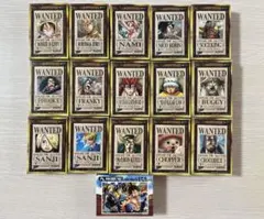 ワンピース ミニパズル　まとめ売り　WANTED 手配書　＋九州限定１点のサムネイル