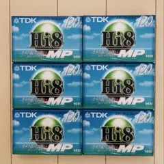 TDK Hi8 MP 120分テープ 6本セットのサムネイル
