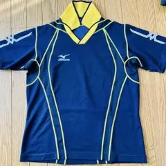MIZUNO ミズノ ユニフォーム 卓球ウェア ネイビー×イエロー L
