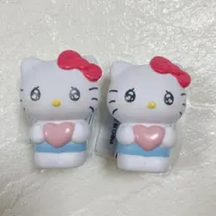 サンリオキャラクターズ フィギュア 2点　エモきゅん ハローキティ