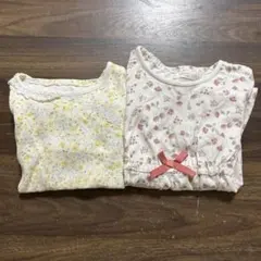 【みかん様専用まとめ買い②】女の子長袖トップス/カットソー 110 2枚セット