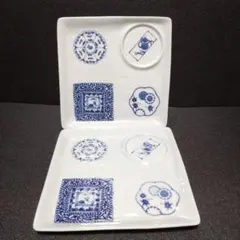 フェリシモ☆日本昔ばなし9枚セット 角皿 陶器 - メルカリ