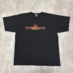 00s Harley-Davidson Tシャツ　イーグル　ファイヤー　鷹