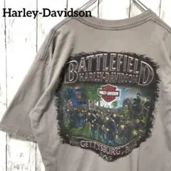 C2364 USA製 Harley-Davidson Tシャツ.