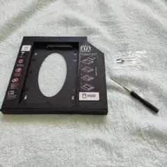 薄型光学ドライブ→HDD/SSD SATAマウント置換え 9.5mm ノートPC