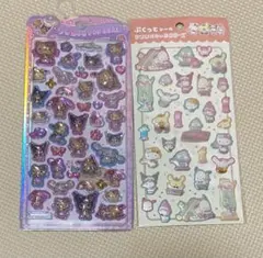 サンリオ　うるちゅるポップシール・ぷくっとシール　２枚セット