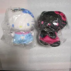 ハローキティぬいぐるみボールチェーン2 夢屋　ガチャ　2種セット