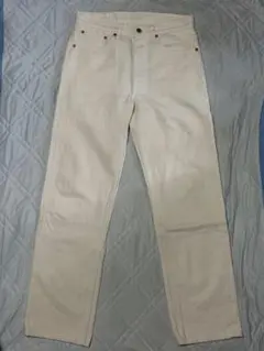 90's Levi's 501 ホワイトデニム 31インチ ジーンズ パンツ 白