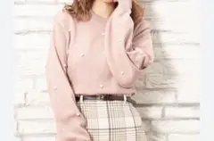 INGNI ボンボンニット