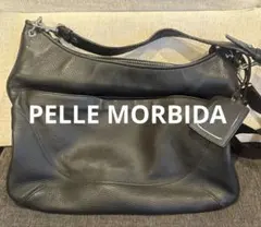 ペッレモルビダ メイデンボヤージュショルダーバッグ シュリンクレザー　ブラックのサムネイル