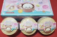 肉まんスクイーズ 中華まんスクイーズ きらぷに キラキラ むにゅっと カラフル