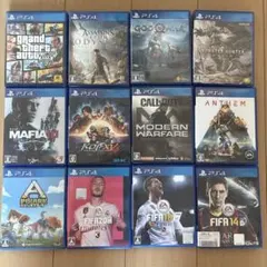 ps4ソフト12本まとめ売り