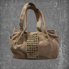 TRES y2k 00s Archive toteBag Studs グレージュ - メルカリ
