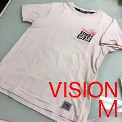 VISION プリントＴシャツ M