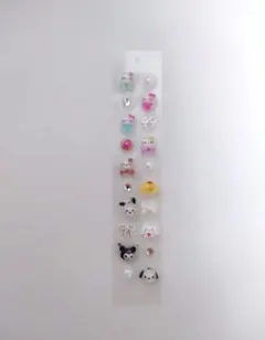 耳つぼジュエリー　キット　ポインター　シール　マグレイン　キティ　サンリオ　模型 耳つぼジュエリー キット ポインター シール マグレイン キティ