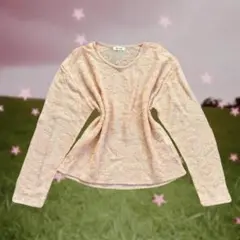 フェアリーグランジ 森ガール　Y2Kバレエコア ニットトップス