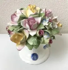 ハッピー 様専用 ROYAL DOULTON ロイヤルドルトン 陶花 9輪 薔薇