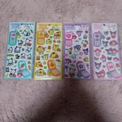 平成はっぴーフォン サンリオ ４枚セット