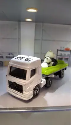 トミカ パンダ 運搬トラック ミニカー