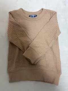 ELFINDOLL CLASSIC 長袖カットソー 90 ベージュ