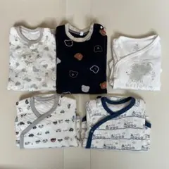 ベビー ロンパース ・カバーオール 5点セット