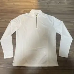 アディダスゴルフ ハーフジップ ロングシャツ　XOサイズ