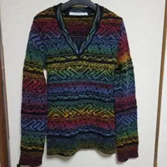 JOHN LAWRENCE SULLIVAN マルチカラーニットのサムネイル