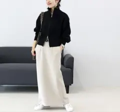 ＦＵＮＮＹＣＯＭＰＡＮＹダンボールスリットロングスカート　美品のサムネイル