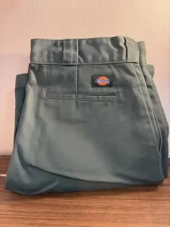 美品　ディッキーズ 874 original fit グリーンパンツのサムネイル