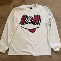 バスケットボール　白色ロンT