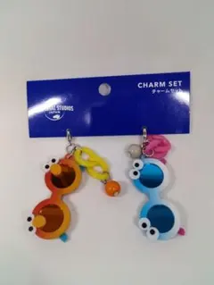 ＵＳＪ 　セサミストリート　チャーム　セット　サングラス　エルモ