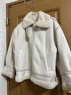フェイクムートンボンバージャケット