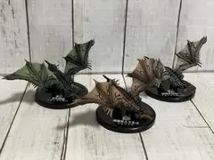 モンハン　超絶造形魂　リオレウス、リオレウス亜種、リオレウス希少種　フィギュア