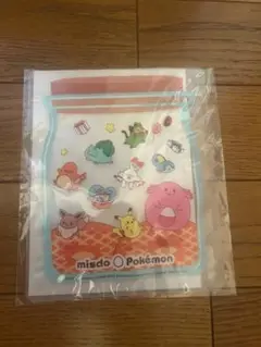 ポケモン　ミスド　ジッパーバック