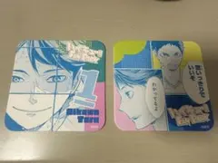 ハイキュー ファンパーク アートコースター 及川徹 青葉城西 2枚セット