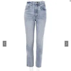 ハイウエストテーパードデニムパンツ[cu157a] ライトブルー　グレイルGRL