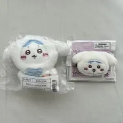 ちいかわ サンリオ マスコットホルダー シークレットヘアクリップ ハチワレ