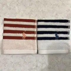 【新品】ラルフローレン　タオルハンカチ　2枚セット　タイムセール