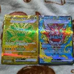 ポケモンカード　オーガポンみどりのめんex UR、オーガポンかまどのめんSAR