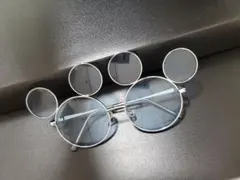 ディズニー　ミッキーサングラス　水色