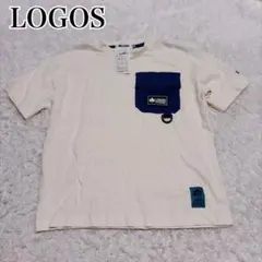 LOGOS 新品✨ポケット付きTシャツ 140cm アイボリーのサムネイル