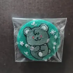 IMPACT　刺繍缶バッチ　K.K.　魁星