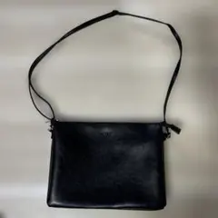 KBF 黒 ショルダーバッグ 合成皮革