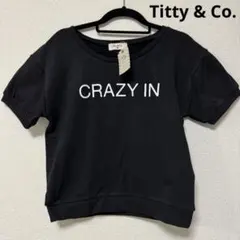 Titty & Co. ブラック Tシャツ Fサイズ　新品未使用タグ付きのサムネイル